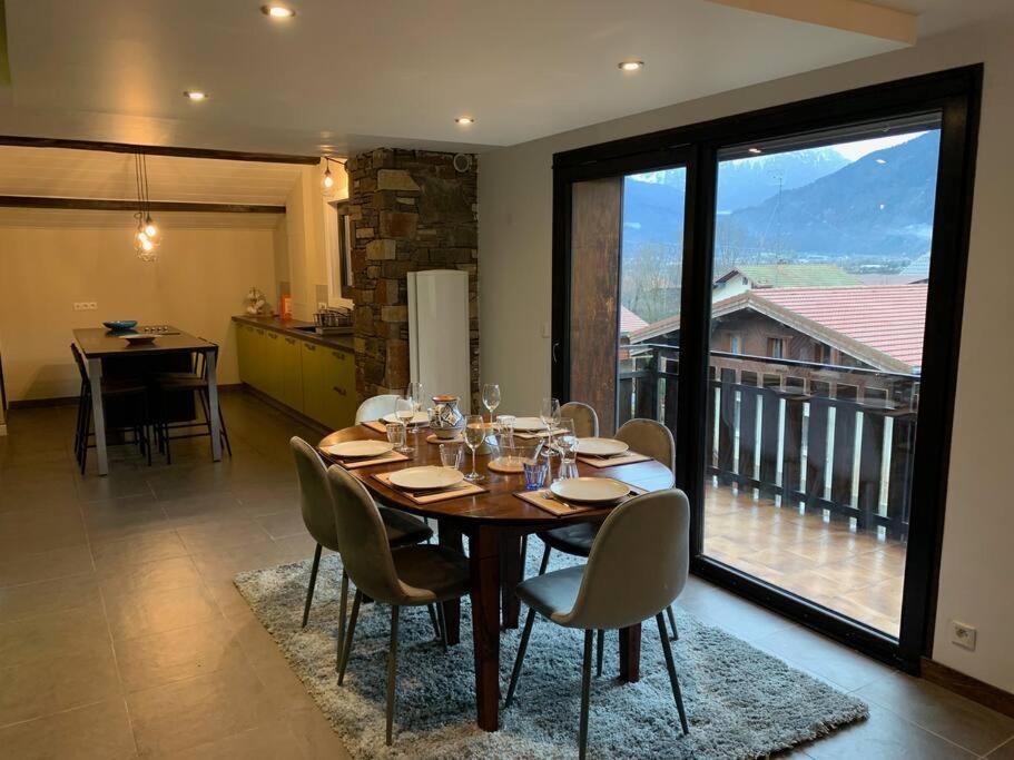 Duplex 3 Chambres Vue Mont-Blanc Domancy Exterior foto